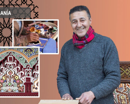 Iniciación a la pintura decorativa marroquí “zouak”