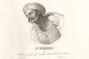 Retrato de Averroes -siglo XIX-Biblioteca Nacional Espa+¦a